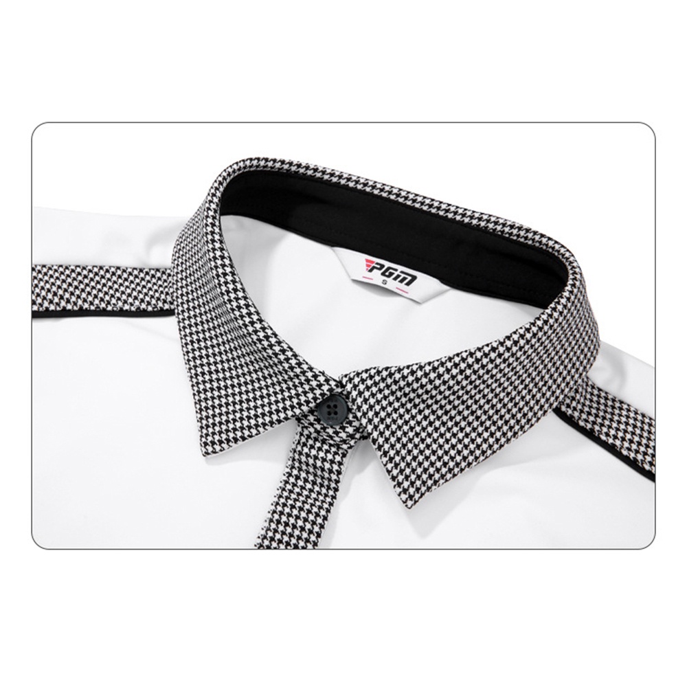 Áo Thun Đánh Golf PGM YF438 Tay Dài Có Cổ Cách Nhiệt Thời Trang Thu Đông Cho Nữ