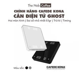 Cân Ghost Cafede Kona | Cân điện tử pha chế 2 màn hình