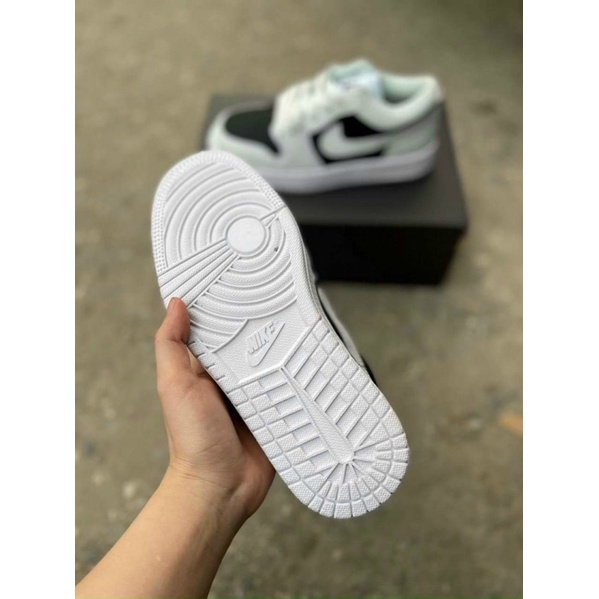 Giày JD1 trắng mũi đen cao cấp