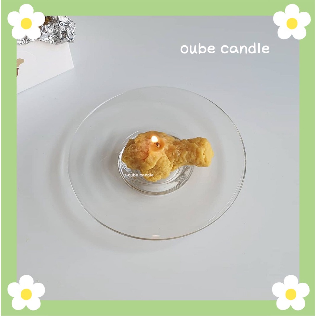 Nến Thơm Tinh Dầu Cao Cấp Decor Làm Quà Tặng Tạo Hình Gà Rán Độc Đáo | Oube Candle NT196