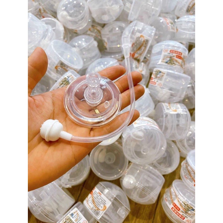 Ống tập hút thay thế cho bình cổ rộng moyuum.Pigeon, Lansinoh, Babuu, GB baby, Kichi-Shop Uni Baby