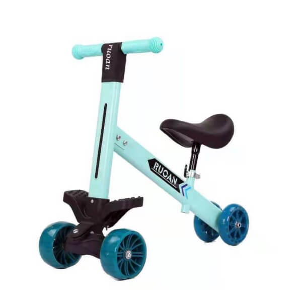 Xe Chòi Chân Mini Cân Bằng 4 Bánh Cho Bé Từ 2 - 6 Tuổi Quà Tặng Enfa