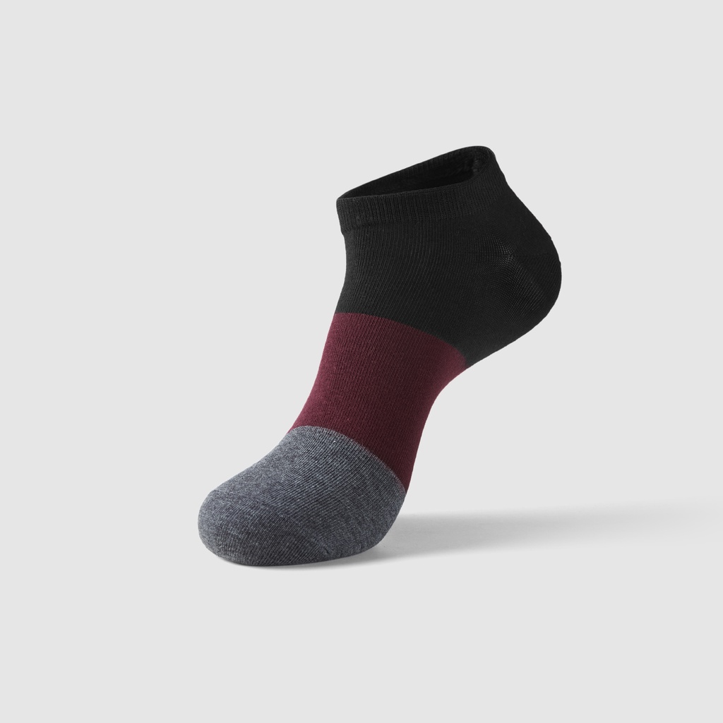 HLA - Bộ Ba Đôi Vớ Nam cao cấp Micro-elastic Breathable Soft Socks