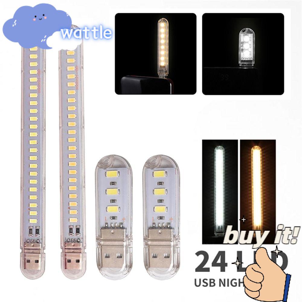Bộ 5 Đèn LED Đọc Sách Dc 5V Siêu Sáng Sạc Cổng USB Tiện Dụng