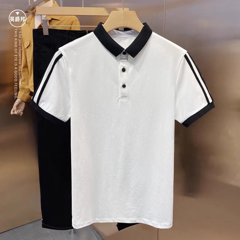 Áo thun nam có cổ chất thun cá sấu cotton cao cấp, áo polo nam hotrend AT212