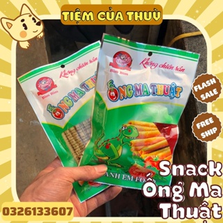 5 Gói Bim Bim Ống Ma Thuật Ba Anh Em Food, Snack Que, ăn vặt tuổi thơ