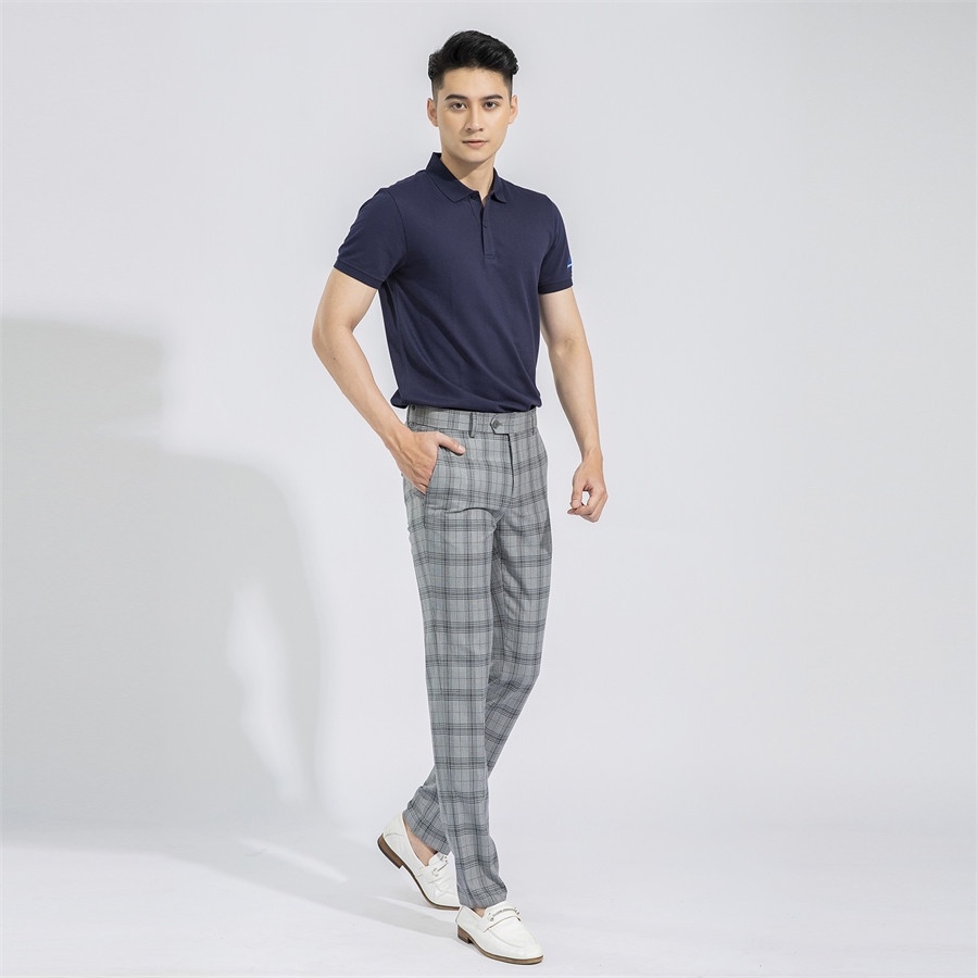 Quần âu nam Aristino dáng Slim fit ôm nhẹ, đường may tỉ mỉ, chỉn chu ATR00201
