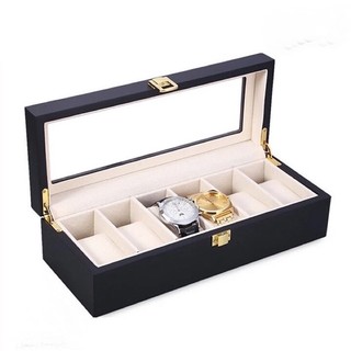 hộp gỗ đựng đồng hồ 6 cái (SANG TRỌNG)