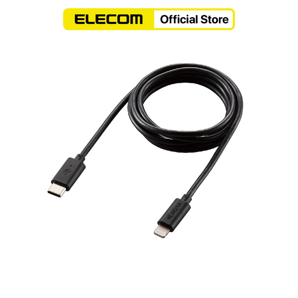 Cáp Light ning chuẩn Type C Elecom 1.0m MPA-CL10 HÀNG CHÍNH HÃNG