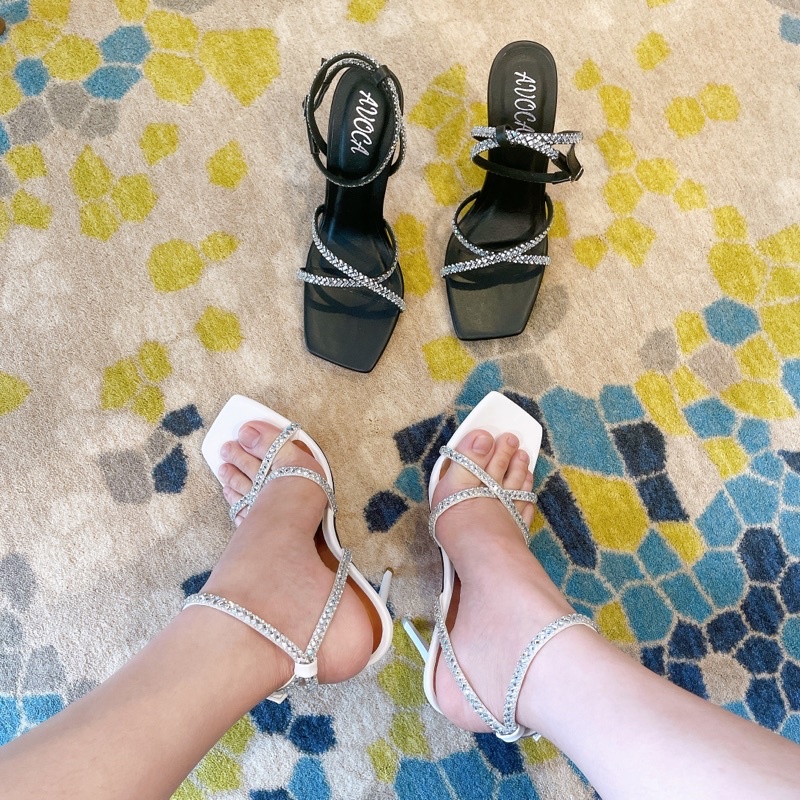 Giày sandal đính đá cao cấp A3