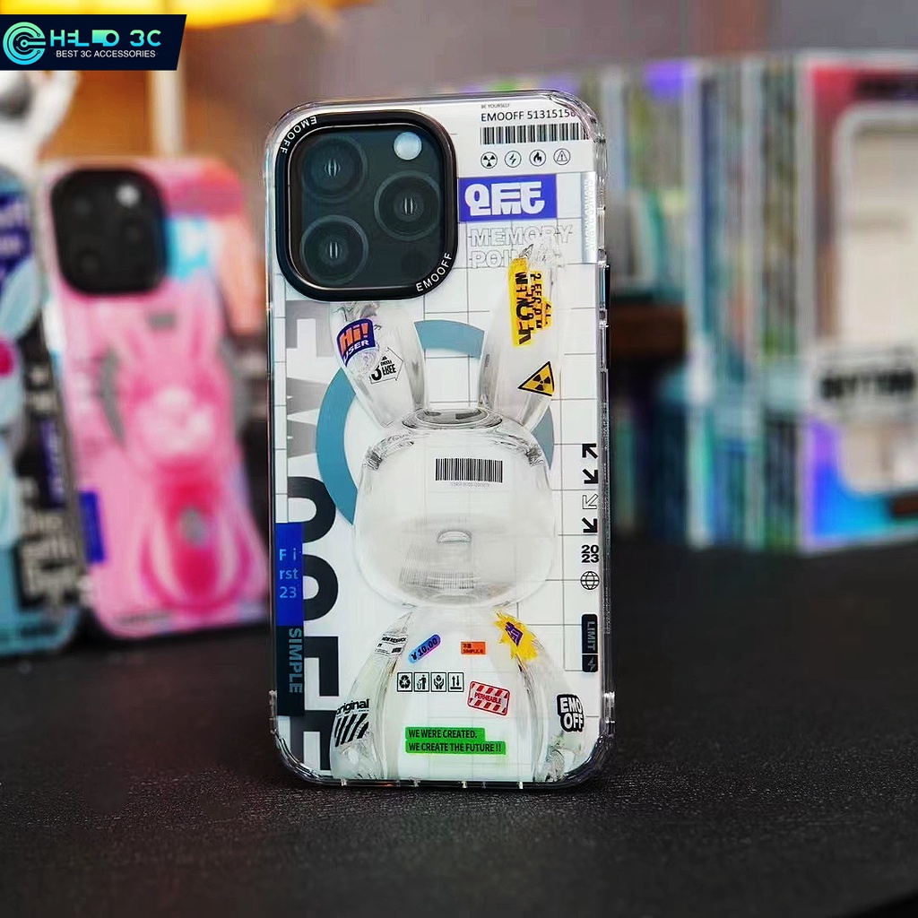 Ốp lưng từ tính EMO OFF Thỏ cơ khí cho iphone 14 chống sốc cho ốp lưng iphone 14 pro max chống sốc cho ốp lưng iphone 14 chính hãng ốp lưng iphone 14 pro chống sốc ốp lưng iphone 14 chính hãng trang trí ốp điện thoại iphone 14 từ tính