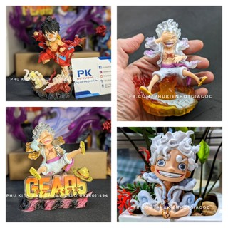 (SẵnVN) Mô hình Luffy Gear 5 Zoan thần thoại Nika Wano , Zoro - One piece - 12.5 cm