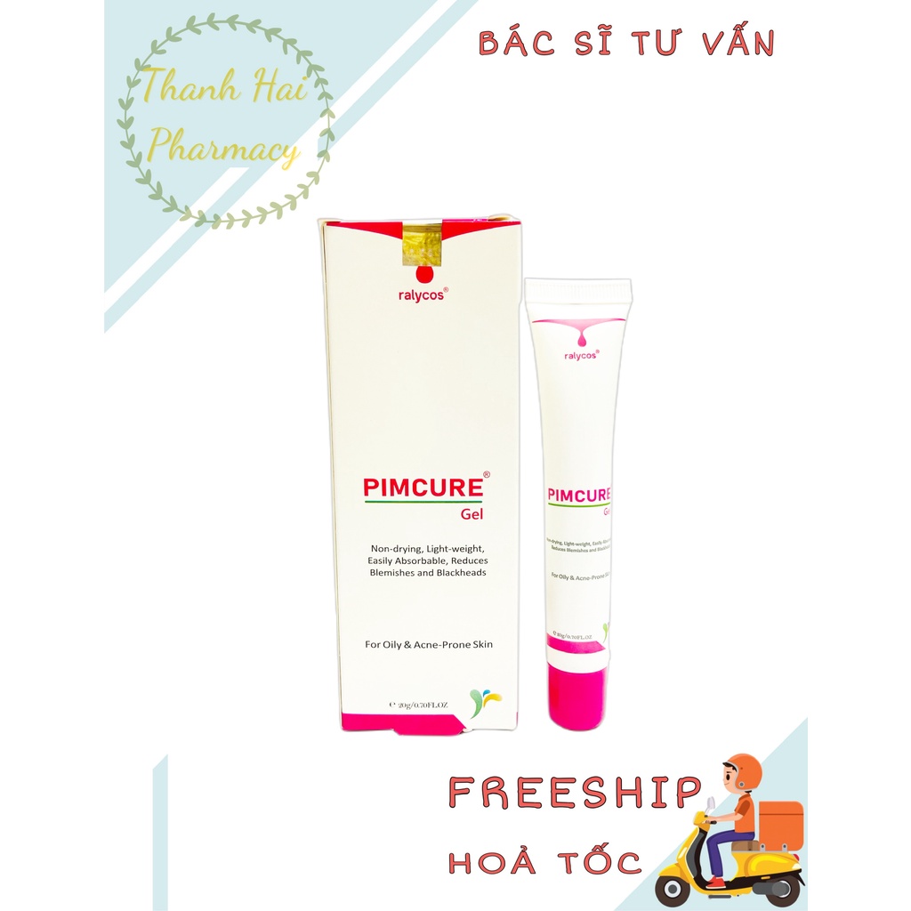 Gel Chấm Mụn Pimcure Giảm Sưng, Ngừa Thâm 20g