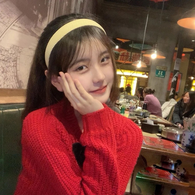 Băng Đô Cài Tóc Bản Hẹp Họa Tiết Kẻ Sọc / Hoa Phong Cách Cổ Điển Thời Trang Cho Nữ JP5