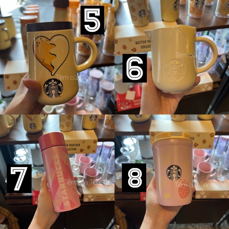 Bình STARBUCKS VALENTINE - BUTTER TOGETHER