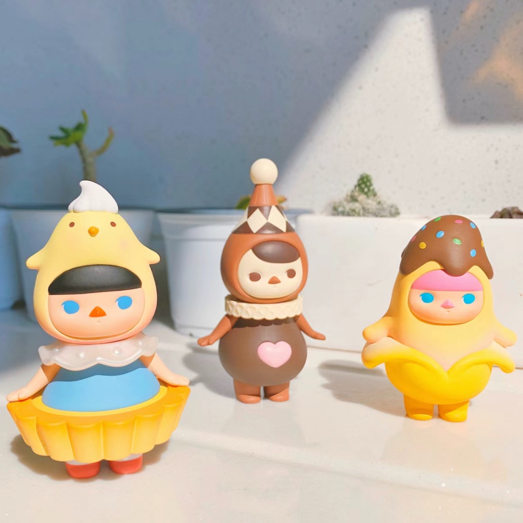 Đồ trang trí Búp Bê POPMART PUCKY Ngọt Ngào Dùng Trang Trí