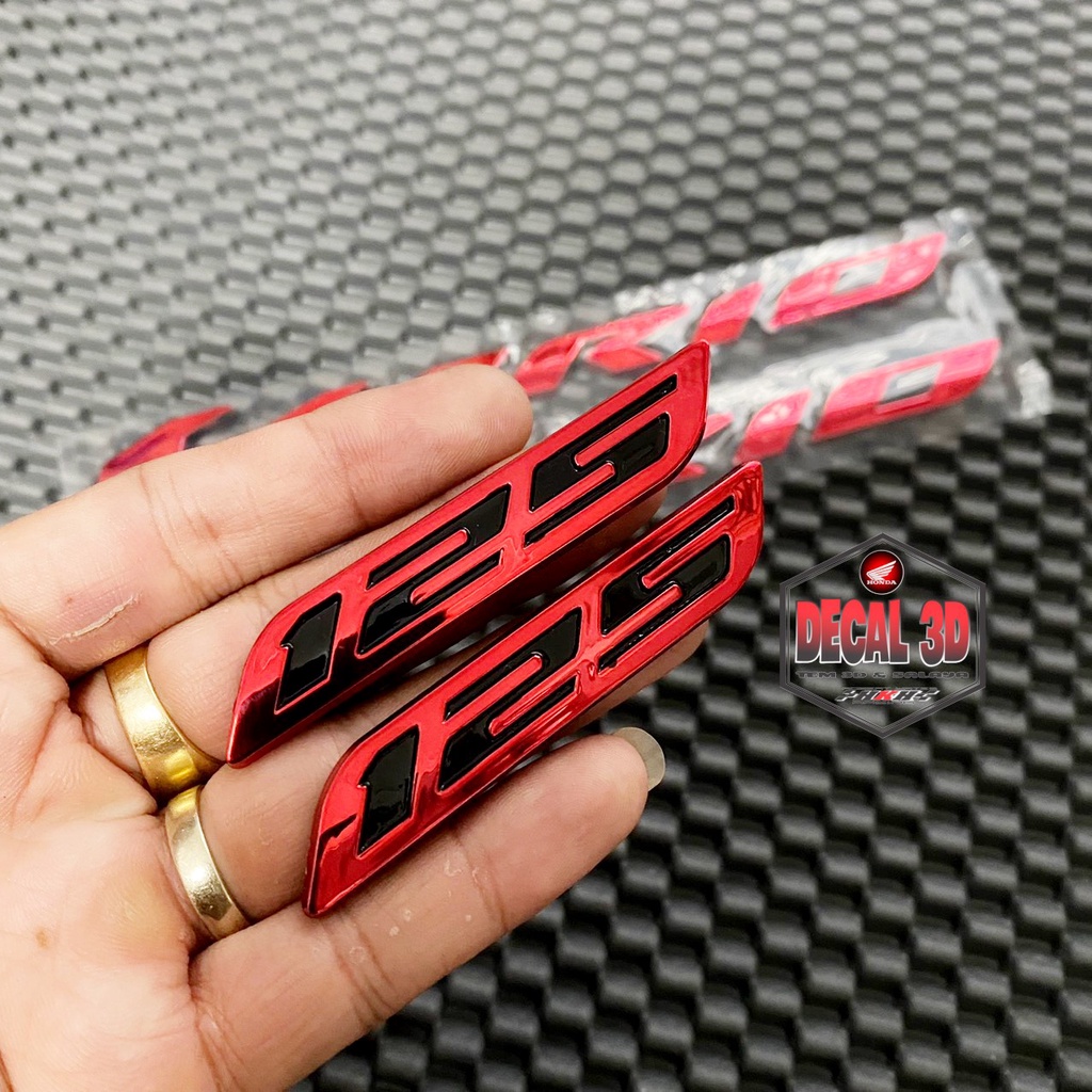 Tem vario 125 2020 --> 2022 màu đỏ hàng loại 1 nhựa cứng dầy siêu đẹp