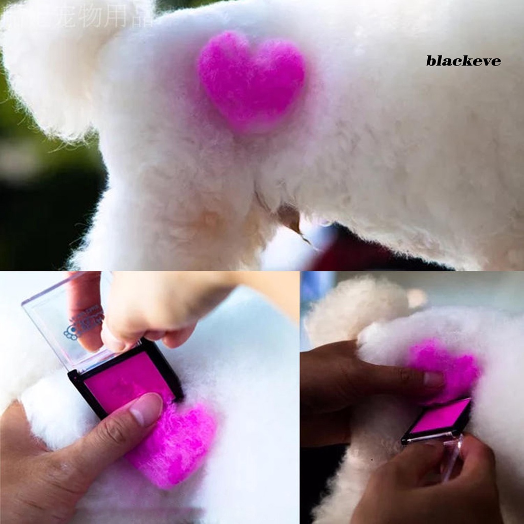 Phấn Má Hồng Màu Đơn Sắc Nhuộm Lông Thú Cưng Tại Nhà