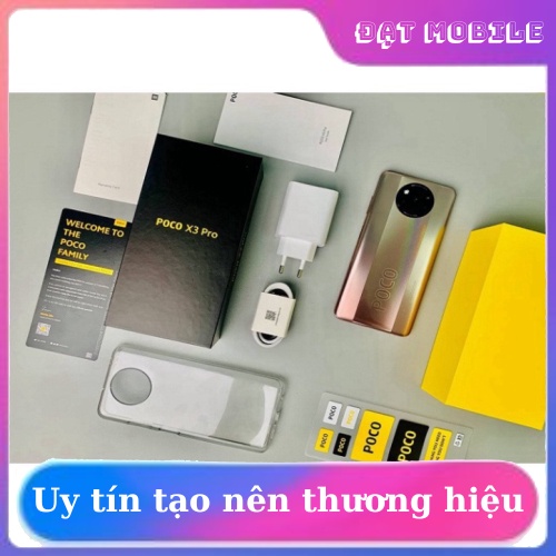 Điện Thoại Xiaomi Poco X3 Pro Kháng Nước Ram 8G Bộ Nhớ 256G Chính hãng Bảo hành 18 Tháng | BigBuy360 - bigbuy360.vn