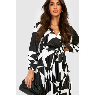 Đầm Ted baker dư xịn vải lụa cổ đắp V siêu đẹp