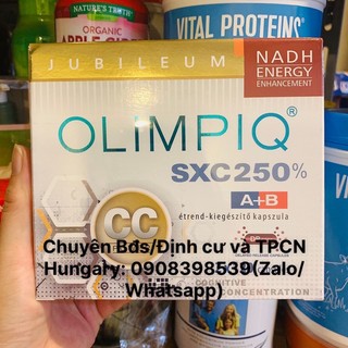 Olimpiq tế bào gốc nội sinh sản phẩm Hungary tăng cường sức khoẻ SXC 250% 120v x 2