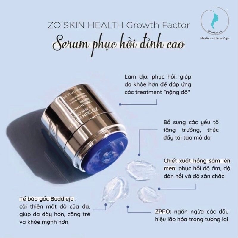 Serum phục hồi da Growth Factor Serum ZO 30ml