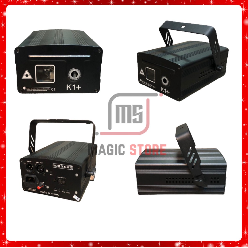 Đèn Bay Phòng Laser K1 Plus Chiếu Gần 1000 Hình Ảnh Và Hiệu Ưng 3D Cực Ảo
