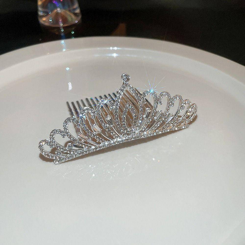 Vương Miện Cài Tóc Thời Trang Xinh Xắn Cho Bé Gái