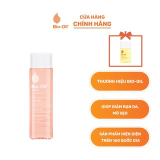 Combo bio-oil skincare oil 200ml + bio-oil skincare natural 25ml - dầu hỗ trợ giảm rạn da, mờ sẹo