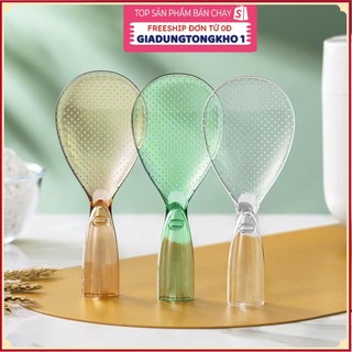 Muôi, thìa xới cơm chống dính - muỗng xới cơm vá sới cơm chống dính tự đứng phong cách bắc âu sang trọng