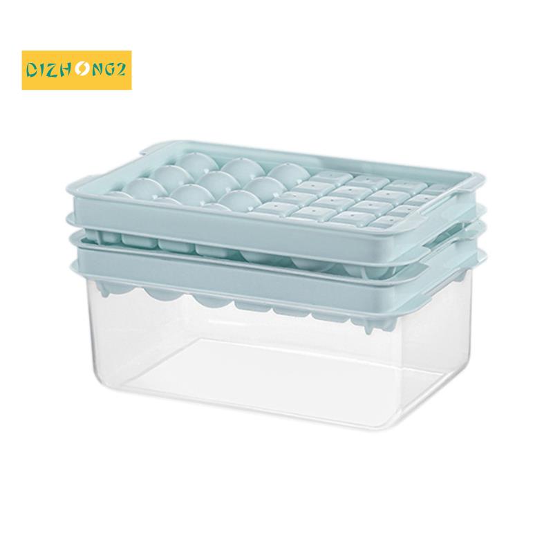 1 Bộ Khuôn Silicone Làm Đá 32 Ngăn An Toàn