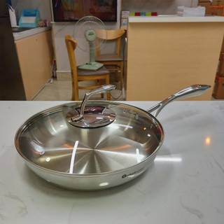 Chảo Tupperware T Chef Series Frypan 24cm (nắp kính)