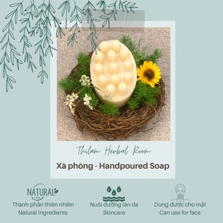 🌿Thilam Herbal Room🌿 Xà phòng dưỡng sinh cho da - Natural Handpoured Soap