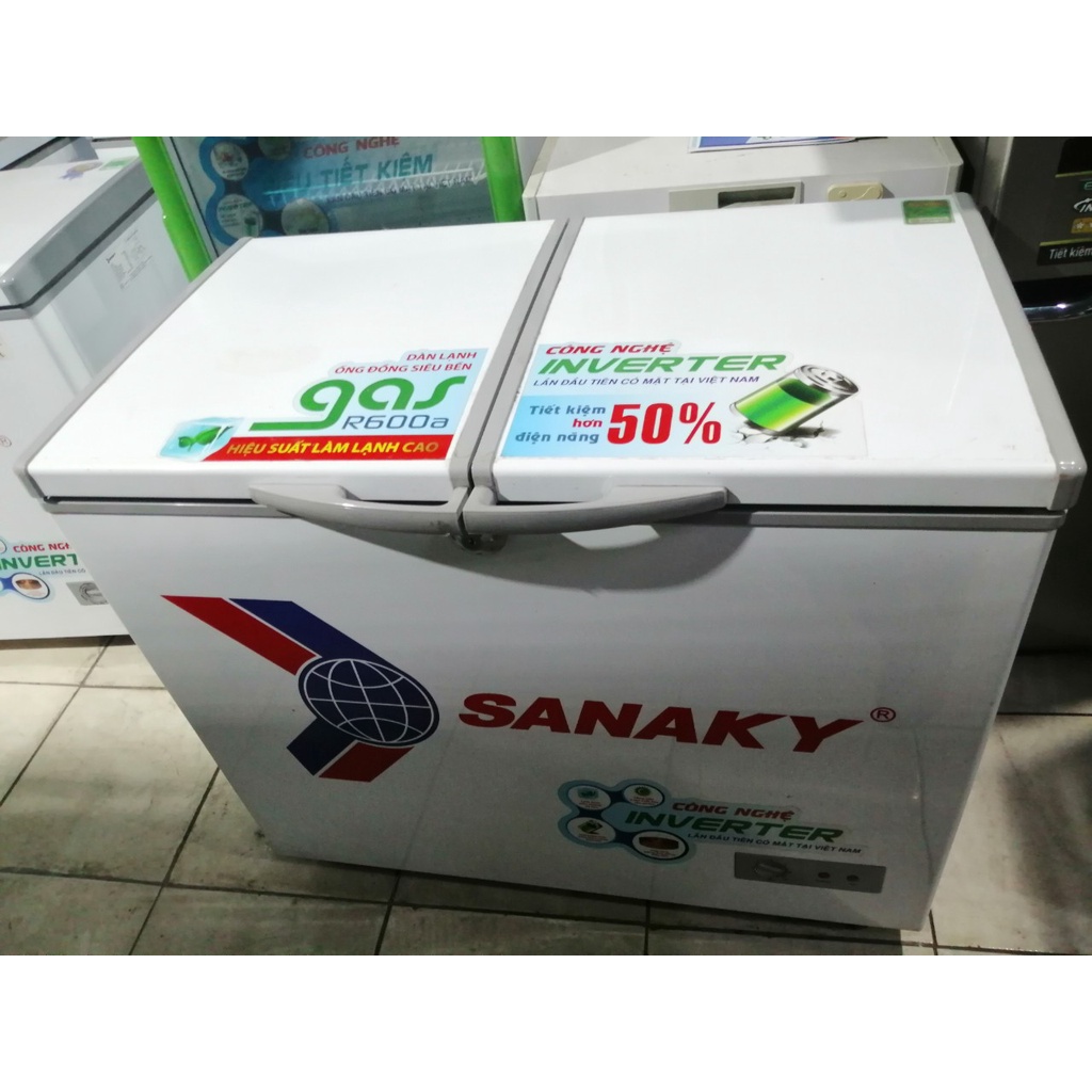 Thanh lý tủ đông suốt 208lit xài tốt