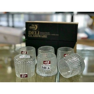 Ly thủy tinh Deli cao cấp