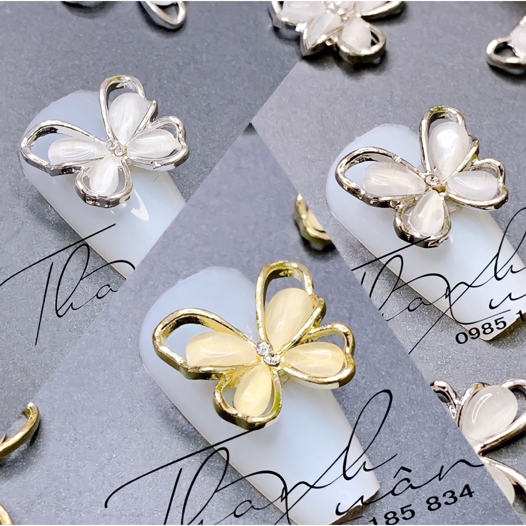 [charm nail] charm bướm cao cấp-phụ kiện nail