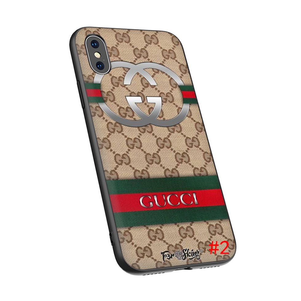 Ốp Điện Thoại Mềm Hình logo JMH16 guci Cho iphone X XS XR 14 Pro Max Plus 12 13 Mini