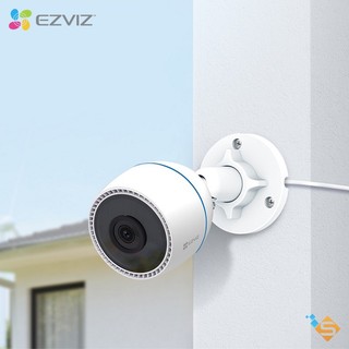 Camera WiFi Ngoài Trời EZVIZ H3C 3MP 2K 2MP Full-HD Có Màu Đêm Có Mic - Bảo Hành Chính Hãng 2 Năm