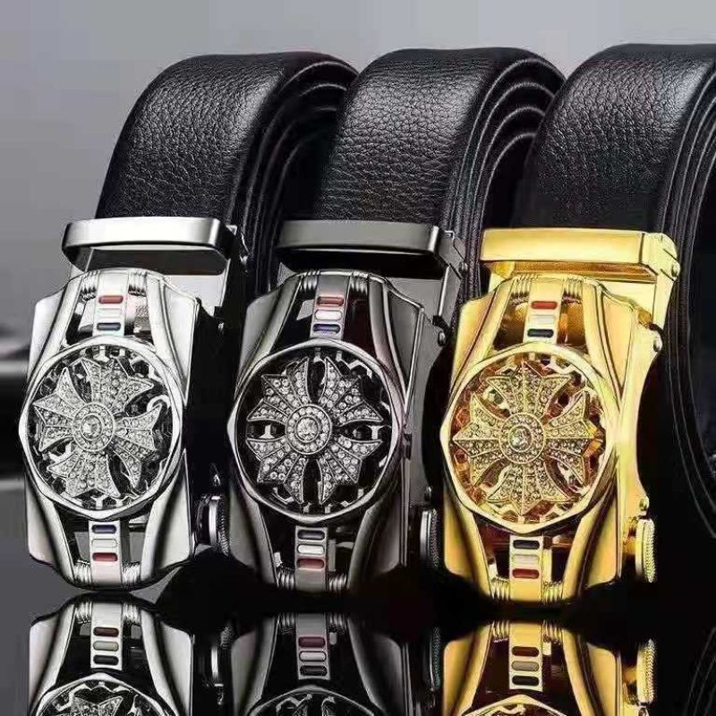 Thắt lưng mặt xoay nam thắt lưng nam cao cấp thời trang dây nịt da khóa tự động Tl003