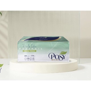 Khăn giấy lụa posy 3 lớp 180 tờ / gói
