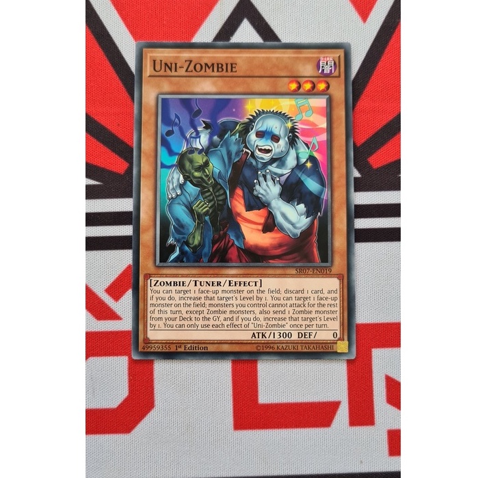 Thẻ Bài Mint90 Yugioh Monster Uni-Zombie - Common