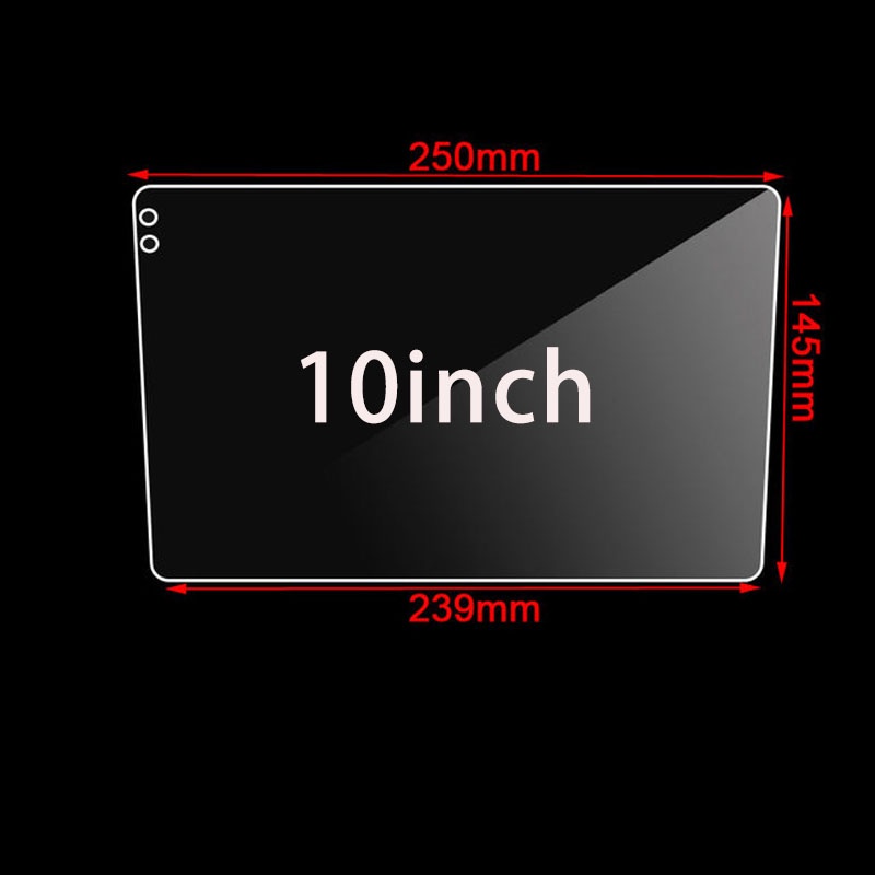 Kính Cường Lực Bảo Vệ Màn Hình 9 "/ 10" Chống Trầy & Nước Cho Oto