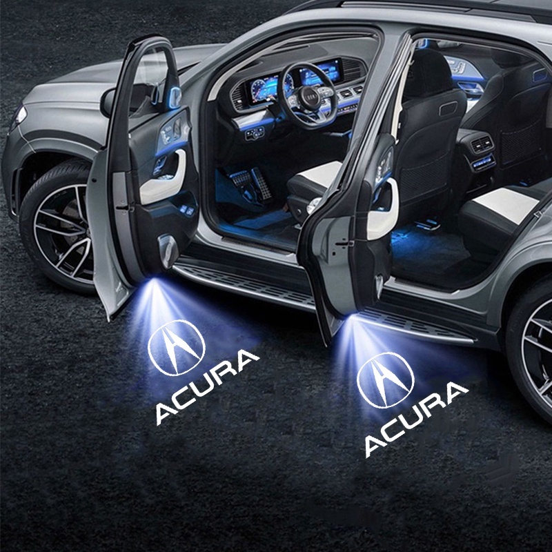Set 2 Đèn Chiếu Sáng Cửa Xe Ô Tô Acura MDX TL RLX ZDX TLX