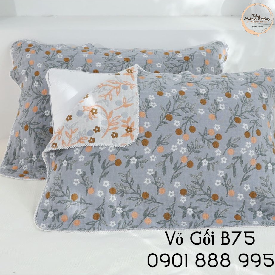 S63_Chăn Thu vải Xô Cotton Sợi tre Organic_Dòng Cao cấp siêu kháng khuẩn