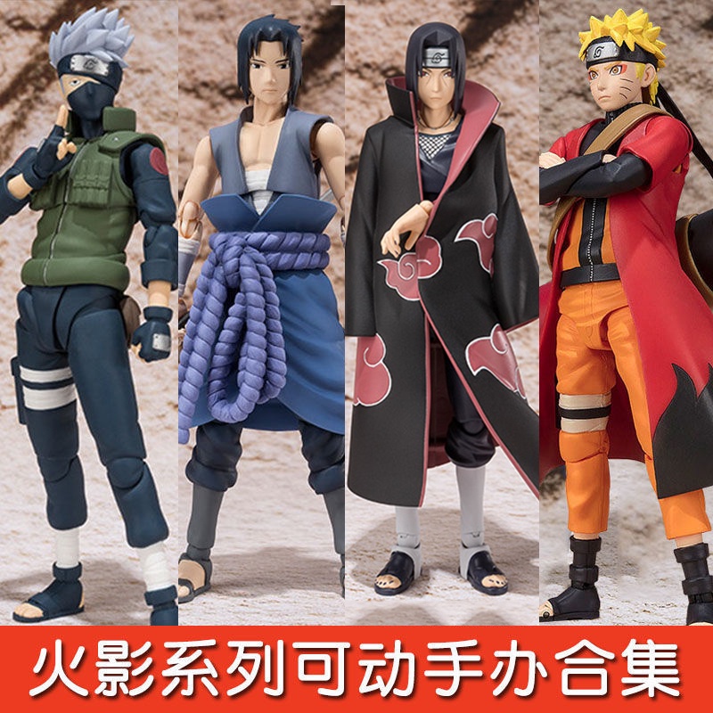 Mô Hình Đồ Chơi Nhân Vật Naruto Uzumaki Naruto Sasuke Kakashi Itachiban Gaara Có Khớp Cử Động Làm Quà Tặng Cho Bé