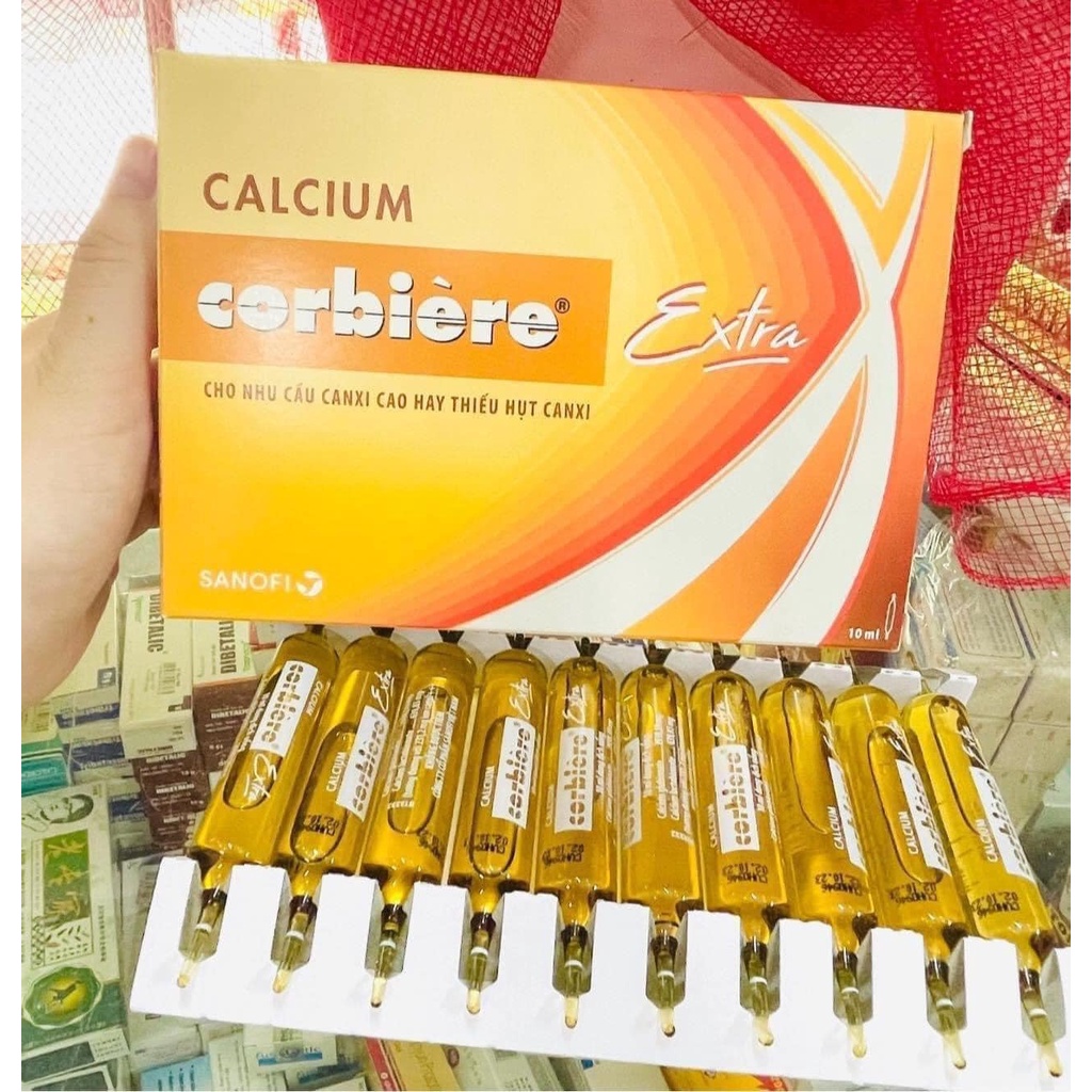 [VN] Canxi Corbiere Extra Hộp 30 Ống x 10 ml