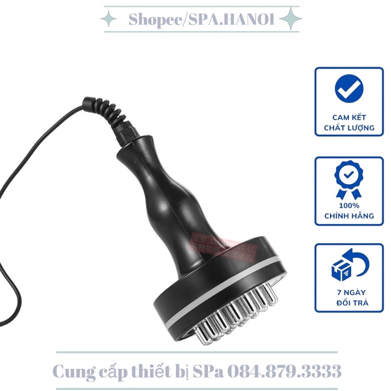 Máy Đầm GIẢM BÉO MASSAGE Cầm Tay RF Rung  ĐẢ THÔNG KINH LẠC
