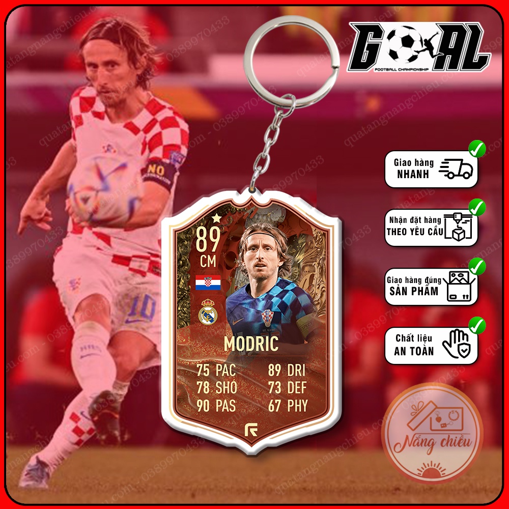 Móc khóa in hình Ibrahimović - Cầu thủ CLB AC Milan -Móc khóa, phụ kiện treo balo gaming [4161-4166]