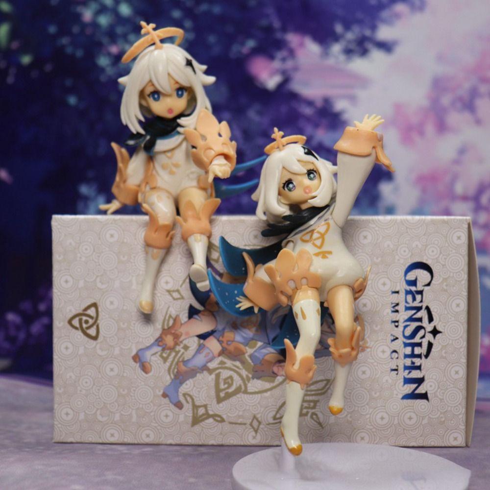Mô Hình Nhân Vật Genshin Va Chạm Trong Anime Kawaii 14cm
