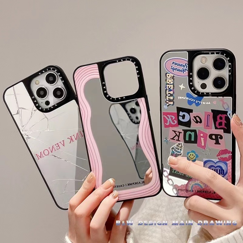 Bao Da Điện Thoại Mặt Gương Chống Sốc Cho iphone 15 pro max 14 promax 13 12 mini 11 xs xr xs-max 7g 8g se2020 7 plus 8p Ốp